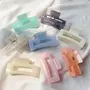 Blubby 6 Pieces Water Color Hair Clutcher With Multi Color Hair Claw Clips for Women, 5 image