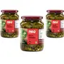 Neo Sliced Jalapenos 680g I P3 I 100% Vegan I Ready-to-Eat Fibre-Rich Topping for Pizza Pasta Wraps and Salads I Non-GMO (Pack of 3)