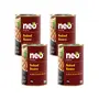Neo Baked Beans In Thick Tomato Sauce I P4 I Ready to Eat Food No Artificial flavouring and colouring Tangy and Flavourful 450g (Pack of 4)