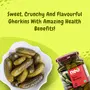 Neo Spicy Gherkins 350g I P3 I 100% Vegan No GMO I Sweet and Crunchy Pickles Ready to Eat I Enjoy as Salads (Pack of 3), 7 image