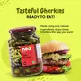 Neo Gherkins I P3 I 100% Vegan I Crunchy Pickles Ready to Eat No GMO I Enjoy with Nachos Make Salad at home I 350g (Pack of 3), 7 image