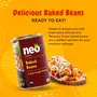 Neo Baked Beans In Thick Tomato Sauce I P4 I Ready to Eat Food No Artificial flavouring and colouring Tangy and Flavourful 450g (Pack of 4), 6 image