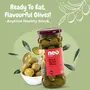 Neo Sliced Jalapenos 680g Pitted Green Olives 360g & Sliced Red Paprika 350g I Topings for Salads and Snacks Mix Combo Pack I Enjoy with Pasta Pizza Burger I 100% Vegan Non GMO, 5 image