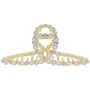 Blubby Big Size Pearl Stone Hair Clutcher Hair Claw Clips for Girls and Women