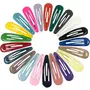 Blubby Multicolor Metal Tic Tac Hair Clips for Girls and Women Pack of 40 Pieces, 2 image