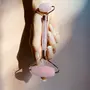 Natural Vibes Glow Getter Gift Set with Rose Quartz Face Roller, Lotion, Serum & Under Eye Gel Serum, 6 image