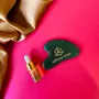 Natural Vibes Jade Gua Sha with FREE Gold Beauty Elixir Oil 3 ml For Face, Neck and Under eye , 8 image