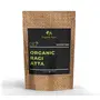 Kokos Natural Organic Ayur Ragi Atta(Finger Millet) 1kg, Certified Organic