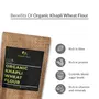 Kokos Natural Organic Ayur Khapli Wheat Flour 750g, Certified Organic, 4 image