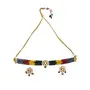 Ruby Raang Women's Mixed Metal Artificial Kundan Jewellery - Traditional Jewellery Set for Women (Multicolor)