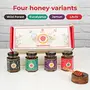 Anveshan Flavoured Honey 4 * 100g | Glass Jar | NMR tested | Raw & Unprocessed | No Added Sugar, 6 image