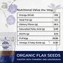 Anveshan Roasted Flax Seeds | 300g Pouch |Seeds | USDA Certified | management | Rich in Omega-3 fatty acids | High Fiber, 7 image