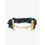 Ruby Raang Women's Mixed Metal Artificial Kundan Bracelets - Traditional Jewellery Set for Women (Multicolor), 2 image