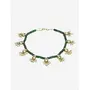 Ruby Raang Women's Mixed Metal Artificial Kundan anklets - Traditional Jewellery Set for Women (Green), 3 image