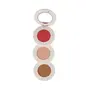 Gush - Stacked In Your Favour | Multipurpose 3-in-1 Face Palette | Cream Blush Contour & Highlighter | Light | Day In Day Out | Dark k Brown Gold | 6.9 gm