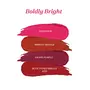 Gush Super Stack - Brights 4-In-1 | Long Lasting Matte Finish | Waterproof Transfer Proof Smudge Proof Liquid Lipstick | Skincare Infused Vegan And Cruelty Free, 4 image