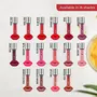 Lenphor Colour Me Up Liquid Lipstick is Infused with Vitamin A and E Super pigmented Transfer-proof smudge-resistant Matte look Rose Red 02-2ml, 4 image