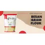 Dr. RBL's Besan | Chana Dal Atta | 100% Natural and Gram Flour for High Protein Fiber-Rich and Healthy | Convenient 1000g Pack of 2, 7 image