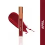 FLiCKA less Impression Matte Finish Liquid Lipstick Enriched with Vitamin E| Highly pigmented liquid matte lipstick | Non-drying & Non-sticky Lipstick Shade -04 April (Maroon) 1.6ML, 2 image