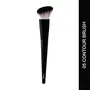 FLiCKA Contour Brush (professional Face Foundation Brush for Makeup Face Powder Blending Brush | Cruelty Free Makeup brush collection is ideal for all kinds of makeup products (Black), 2 image
