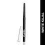 FLiCKA Breathtaking Eyes Twist Up Pencil - Waterproof Smudge Proof Highly pigmented 0.25 g (Black/White) Pack of 2, 5 image
