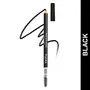FLiCKA Rule with Brows Retractable Pencil Retractable Eyebrow Pencil with Trialar and Ultra-precise Pencil Point Water proof and Smudge Proof Long Lasting Perfectly Defines Brow Look (Black), 2 image