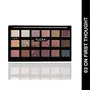 FLiCKA Game Of Colors Eyeshadow Palette 18 in 1 Long Lasting Blendable Eye Makeup Palette (18gms) Shimmery Powder and Glittery Finish, 2 image