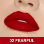 FLiCKA Lip Alert Matte Lipstick Shade 02 with SPF |Soft Matte Finish Lip Color 8 Hour Highly Pigmented Lip Hydrating & Moisturizing (FearFul), 3 image