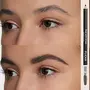 FLiCKA Rule with Brows Retractable Pencil Retractable Eyebrow Pencil with Trialar and Ultra-precise Pencil Point Water proof and Smudge Proof Long Lasting Perfectly Defines Brow Look (Black), 4 image