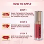 FLiCKA R U Ready Matte Finish liquid Lipstick for Women 5ML | Enriched with Vitamin E | Lips Long Lasting Hydrating & Light Lip Colour for All Skin Tone Shade No 2 (Hot Girl Summer), 5 image