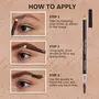 FLiCKA Rule with Brows Retractable Pencil Retractable Eyebrow Pencil with Trialar and Ultra-precise Pencil Point Water proof and Smudge Proof Long Lasting Perfectly Defines Brow Look (Black), 6 image