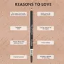 FLiCKA Rule with Brows Retractable Pencil Retractable Eyebrow Pencil with Trialar and Ultra-precise Pencil Point Water proof and Smudge Proof Long Lasting Perfectly Defines Brow Look (Black), 5 image
