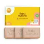 BabyButtons Coconut Milk | 100% Natural Hand Made | Skin Friendly | Paraben & Alcohol Free (Pack of 3 100 gm Each)