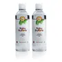 BabyButtons Extra Virgin Coconut Oil For Hair Skin Massage Processed From Pure Coconut Milk (200ml+200ml)