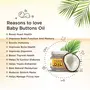 BabyButtons Processed Extra Virgin Coconut Oil Kerala Coconut Oil for Skin Dryness & Wrinkle Care Pure Coconut Oil for Massage Hair Oil for Men & Women 200ml, 2 image