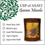 ASAVI Stonegrounded Garam Masala I 100% Organic I No or Color (-250g Pack of 1), 3 image