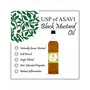 ASAVI Black Mustard Oil I Wood Pressed I 100% Natural I Raw & Unrefined I Glass Bottle 1 litre, 3 image