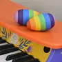 NESTA TOYS - Rainbow Wooden Egg Shaker | Rattle Toy for New Born & Toddlers | Musical Sensory Eggs | Percussion Eggs | Multicolour Egg Shaker, 5 image