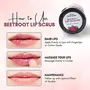 Aravi Organic Beetroot Scrub For Brighter and Softer Lips | Suitable for DarkChapped & Pigmented Lips Best Exfoliating, 6 image