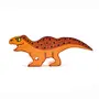 NESTA TOYS - Dinosaur World Wooden Toy Set (9 Piece) | Stacking Toy | Wooden Blocks, 5 image