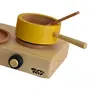NESTA TOYS - Wooden Pot and Pan Pretend Play Kitchen Set (9 Pcs) | Cooking Toys for Ages 3+, 6 image