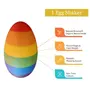NESTA TOYS Sensory Tool Kit - Sensory Bin Tools Egg Shaker Rainbow Blocks (6+ Months), 5 image