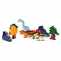 NESTA TOYS - Dinosaur World Wooden Toy Set (9 Piece) | Stacking Toy | Wooden Blocks, 4 image