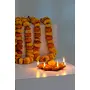 Karru Krafft SHUBH LABH AamPata Panch Diya for Pooja Decor Navaratri Decor Diwali Lighting Diwali Gifting Home Decor