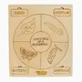 NESTA TOYS - Montessori Life Cycle Puzzles | DIY Coloring Activity (36 Pieces) - Frog Plant Chicken & Butterfly, 5 image