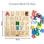 NESTA TOYS - Alphabet Blocks Learning Puzzle | Wooden ABC Letters Colourful Educational Puzzle Toy (3+ Years), 2 image