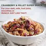 Two Brothers Organic Farms Cranberry & Millet Super Snack 150G, 4 image