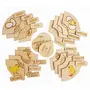 NESTA TOYS - Montessori Life Cycle Puzzles | DIY Coloring Activity (36 Pieces) - Frog Plant Chicken & Butterfly, 7 image