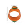 Karru Krafft Handcrafted Terracotta Oil Diffuser/Kapoor Diffuser/Loban Burner/Clay Sambrani Holder for Home Fragrance Home Decor Pooja Decor Navaratri Decor Diwali Dcor (Orange), 2 image