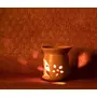 Karru Krafft Handcrafted Terracotta Oil Diffuser/ Holder/ Kapoor Burner for Home Fragrance Pooja Decor Festive Decor Diwali Decor Home Decor Mitti Aroma, 4 image